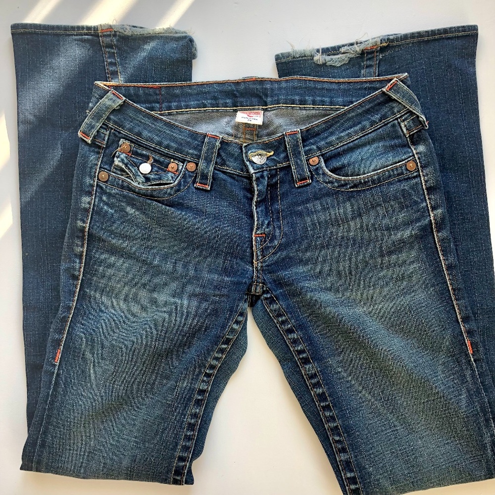 True Religion Joey Slightly Flared Jeans Rn12790-… - image 1